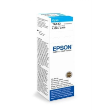 Epson T66424A10 Tinta L100, 200mfp nyomtatókhoz, EPSON, cián, 70ml nyomtatópatron & toner