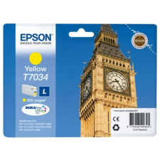 Epson T7034 Eredeti Tintapatron Sárga (C13T70344010) nyomtatópatron & toner