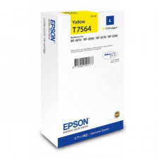 Epson T7564 sárga tintapatron 1,5K (eredeti) C13T756440 nyomtatópatron & toner