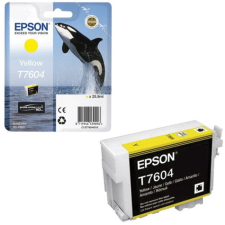 Epson T7604 Eredeti Tintapatron Sárga (C13T76044010) nyomtatópatron & toner