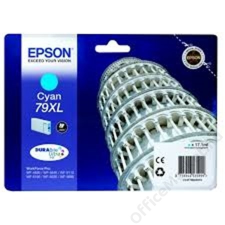 Epson T79024010 Tintapatron WorkForce Pro WF-5620DWF nyomtatóhoz, EPSON kék, 17,1ml (TJE79024) nyomtatópatron & toner