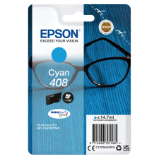 Epson tintapatron durabrite ultra tinta / spectacles - 408/408l (standard, cyan) c13t09j24010 nyomtatópatron & toner