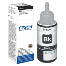 Epson Tintapatron T6641 Black ink bottle 70ml (C13T66414A) nyomtatópatron & toner