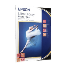 Epson Ultra fényes A4 inkjet fotópapír 300gr. 15 ív S041927 fotópapír