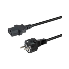 Equip 112111 tápkábel Fekete 3 M CEE7/7 IEC C13 (112111) kábel és adapter