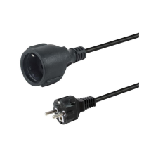 Equip 112182 tápkábel Fekete 5 M CEE7/7 CEE7/3 (112182) kábel és adapter