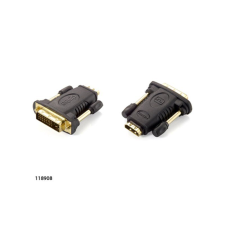 Equip 118908 HDMI-DVI (24+1) adapter anya/apa (118908) kábel és adapter