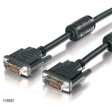 Equip 118932 DVI Dual Link kábel 1,8m audió/videó kellék, kábel és adapter