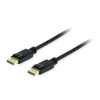 Equip 119256 DisplayPort kábel 10 M Fekete (119256)