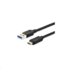 Equip 12834107 USB-C -> USB-A 3.1 kábel, apa/apa, 1m (12834107)