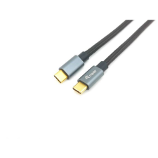 Equip 128354 USB-C - USB-C kábel 1m fekete-szürke (equip128354) kábel és adapter
