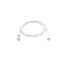 Equip 128362 USB-C apa - USB-C apa 3.2 kábel - Fehér (2m) kábel és adapter
