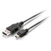 Equip 128521 USB 2.0 A-mini5P kábel, apa/apa, 1, 8m