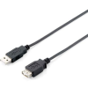 Equip 128851 USB 2.0 A-A hosszabbítókábel apa - anya duplán árnyékolt 3m (128851)