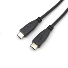 Equip 128887 USB-C - USB-C kábel 2m fekete (Equip128887) kábel és adapter
