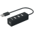 Equip 128955 hálózati csatlakozó USB 2.0 480 Mbit/s Fekete (128955)