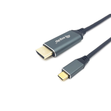 Equip 133415 USB-C - HDMI 2.0 Kábel 1m - Fekete kábel és adapter