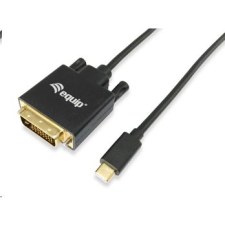 Equip 133468 USB Type-C -> DVI-D Dual-Link kábel 1,8m (133468) kábel és adapter