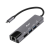 Equip 133489 dokkoló állomás és port replikátor Vezetékes USB 3.2 Gen 1 (3.1 Gen 1) Type-C Szürke (133489)