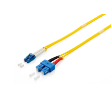 Equip 254331 optikai patch kábel LC/SC Duplex 1m - Sárga kábel és adapter