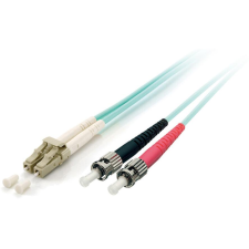 Equip 255212 száloptikás kábel 2 M LC ST OM3 Türkizkék (255212) kábel és adapter