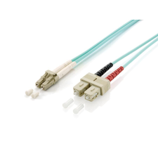 Equip 255313 optikai patch kábel LC/SC Duplex 3m - Türkiz kábel és adapter
