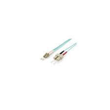 Equip 255318 száloptikás kábel 20 M LC SC OM3 Türkizkék (255318) kábel és adapter