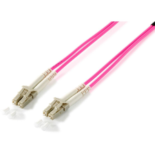 Equip 255512 száloptikás kábel 2 M LC OM4 Ibolya (255512) kábel és adapter