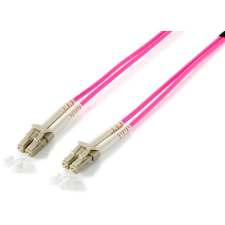 Equip 256515 száloptikás kábel 7,5 M LC OM4 Rózsaszín (256515) kábel és adapter