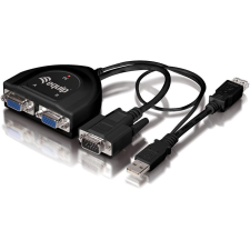 Equip 332521 videó elosztó VGA 2x VGA (332521) kábel és adapter