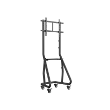 Equip 37"-80" Heavy-Duty TV Cart Black (650608) tv állvány és fali konzol
