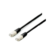 Equip 605696 hálózati kábel Fekete 10 M Cat6a S/FTP (S-STP) (605696) kábel és adapter