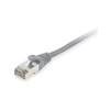 Equip 606701 hálózati kábel Szürke 0,25 M Cat6a S/FTP (S-STP) (606701)