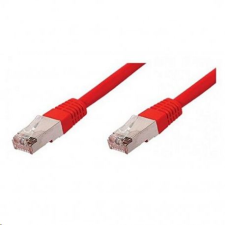 Equip 625423 U/UTP patch kábel, CAT6, 0.25m piros (625423) kábel és adapter