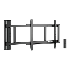 Equip 650336 asztali TV konzol 190,5 cm (75") Fekete Fali (650336) tv állvány és fali konzol