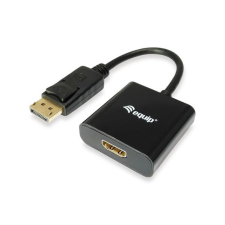 Equip Adapter, DisplayPort - HDMI átalakító, EQUIP kábel és adapter