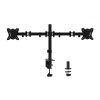 Equip Articulating Dual Monitor Desk Mount Bracket 13"-27" Black