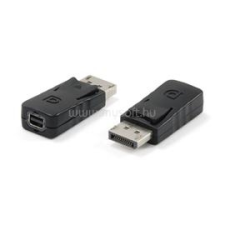 Equip Átalakító - 118916 (DisplayPort to miniDisplayPort, fekete) (EQUIP_118916) kábel és adapter