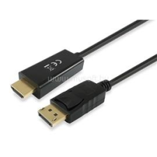 Equip Átalakító Kábel - 119391 (DisplayPort - HDMI kábel, apa/apa, 3m) (EQUIP_119391) kábel és adapter