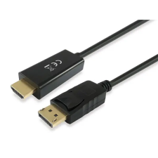 Equip Átalakító Kábel - 119392 (DisplayPort - HDMI kábel, apa/apa, 5m) kábel és adapter