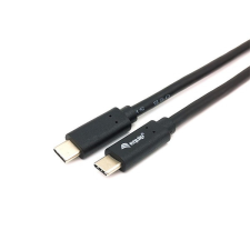 Equip Átalakító Kábel - 128346 (USB-C 3.2 Gen1 to USB-C, apa/apa, fekete, 1m) kábel és adapter