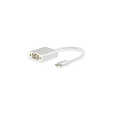 Equip Átalakító Kábel - 133451 (USB-C -> VGA átalakító, apa/anya) kábel és adapter