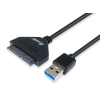 Equip Átalakító kábel, USB 3.2-SATA átalakító, 0,5 m, EQUIP