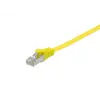 Equip CAT6A U-FTP Patch Cable 10m Yellow 607666