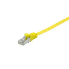 Equip CAT6A U-FTP Patch Cable 10m Yellow 607666 kábel és adapter