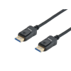 Equip displayport to displayport 2.1 16k/60hz cable 1m black 119271