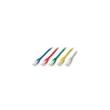 Equip Hálózati kábel, U/UTP, CAT5e, 1 m, EQUIP, bézs kábel és adapter