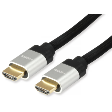Equip HDMI 2.1 Összekötő Fekete-Ezüst 5m 119383 kábel és adapter