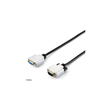 Equip Kábel - 118850 (VGA hosszabbító kábel, HD15 apa/anya, duplán árnyékolt, 1,8m) kábel és adapter