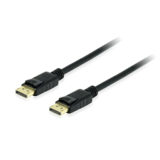 Equip kábel - 119255 (displayport1.4 kábel, 8k/60hz, apa/apa, fekete, 5m) kábel és adapter
